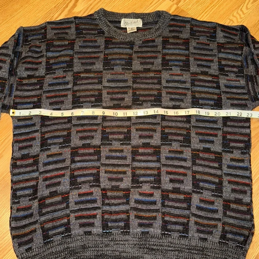 Vintage gray Method‎ Acrylic Wool Blend Pullover Sweater size M